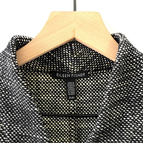 Eileen Fisher Gillet Vest Grey Sz M - Picture 8 of 8